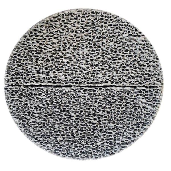 Manufacture of ceramic foam filter