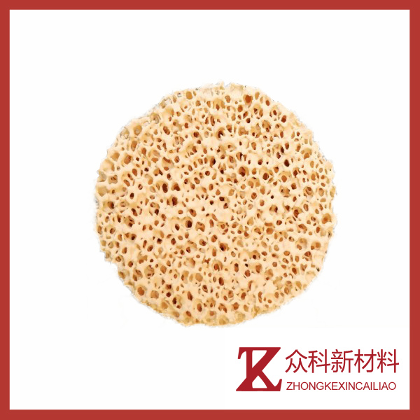 Zirconium Oxide Type Ceramic Foam Filtration-3D structure